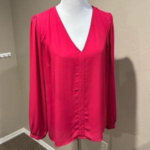 J Crew pink blouse